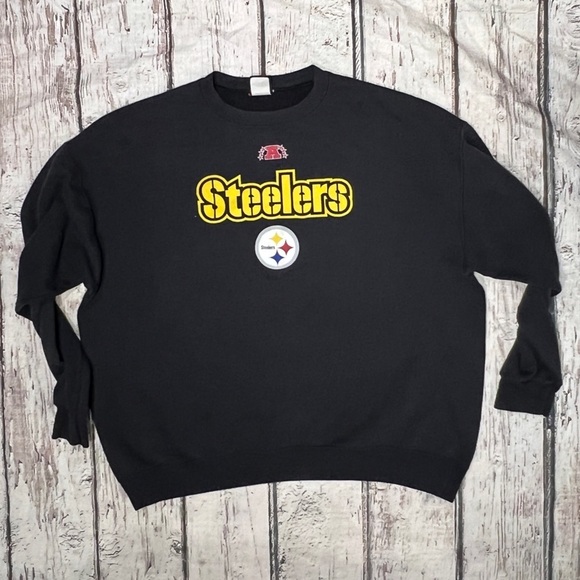 Pittsburgh Steelers NFL Football Hoodie Pullover Jumper Crewneck Sweatshirt - Picture 1 of 5